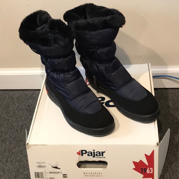 NEW! Pajar Snowcap 2 Navy Winter boots - 8-8.5 [EUR 39] - in box